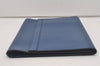 Authentic Louis Vuitton Epi Pochette Enveloppe Document Case M52585 Blue 7398I