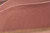 Authentic Louis Vuitton Vernis Zippy Coin Purse Wallet M90078 Pink Beige 7398K