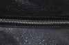 Authentic PRADA Vintage Leather 2Way Chain Shoulder Hand Bag Black 7402I