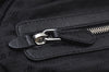 Authentic PRADA Vintage Leather 2Way Chain Shoulder Hand Bag Black 7402I