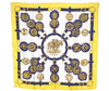 Authentic HERMES Carre 90 Scarf "CUIVRERIES" Silk Yellow 7404I