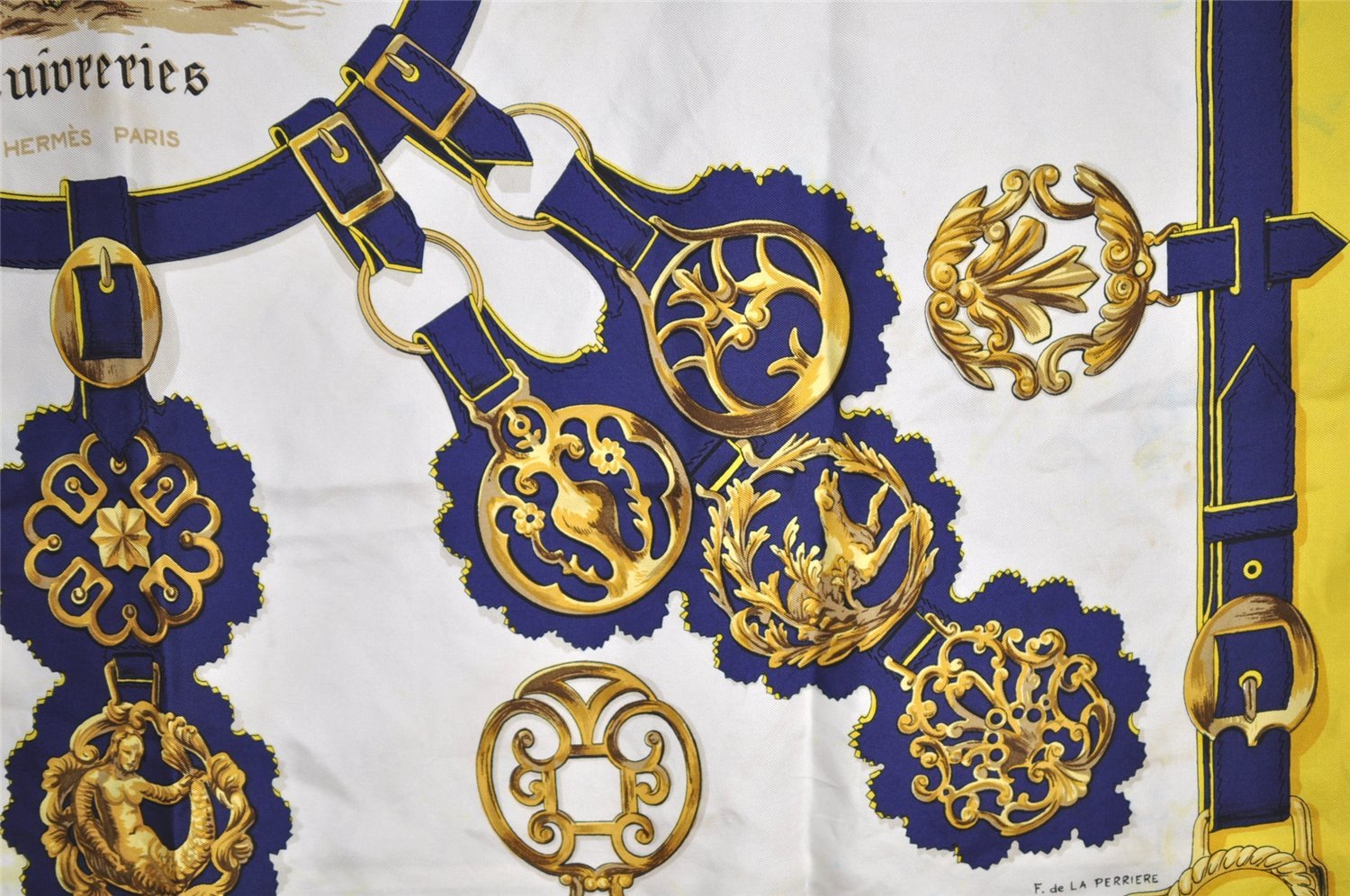 Authentic HERMES Carre 90 Scarf 