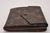 Authentic Louis Vuitton Monogram Porte Monnaie Billets Wallet M61660 LV 7405I