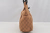 Authentic GUCCI Shoulder Hand Bag GG Canvas Leather 101333 Brown 7406I