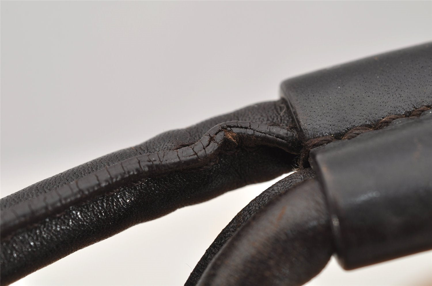 Authentic GUCCI Shoulder Hand Bag GG Canvas Leather 101333 Brown 7406I