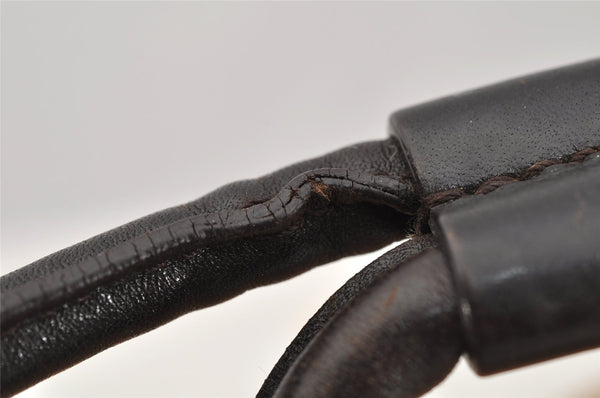 Authentic GUCCI Shoulder Hand Bag GG Canvas Leather 101333 Brown 7406I