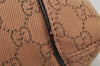 Authentic GUCCI Shoulder Hand Bag GG Canvas Leather 101333 Brown 7406I