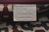 Authentic GUCCI Princy Guccissima GG Leather Shoulder Bag 162882 White 7406K