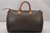 Authentic Louis Vuitton Monogram Speedy 35 Hand Boston Bag Old Model LV 7409I