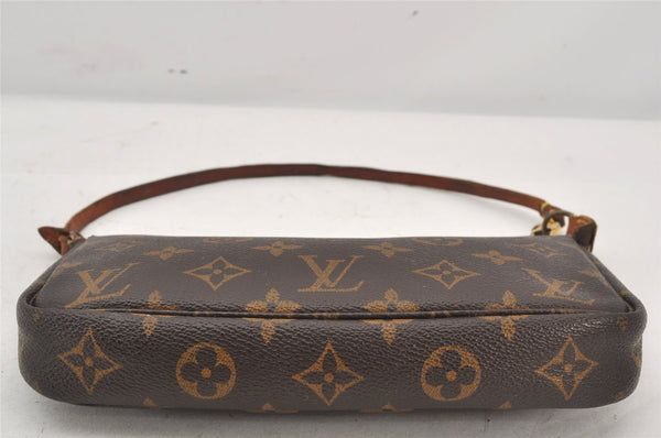 Authentic Louis Vuitton Monogram Pochette Accessoires Pouch M51980 LV 7410K