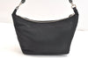 Authentic PRADA Nylon Tessuto Leather Shoulder Hand Bag Purse Black 7411K