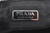 Authentic PRADA Nylon Tessuto Leather Shoulder Hand Bag Purse Black 7411K