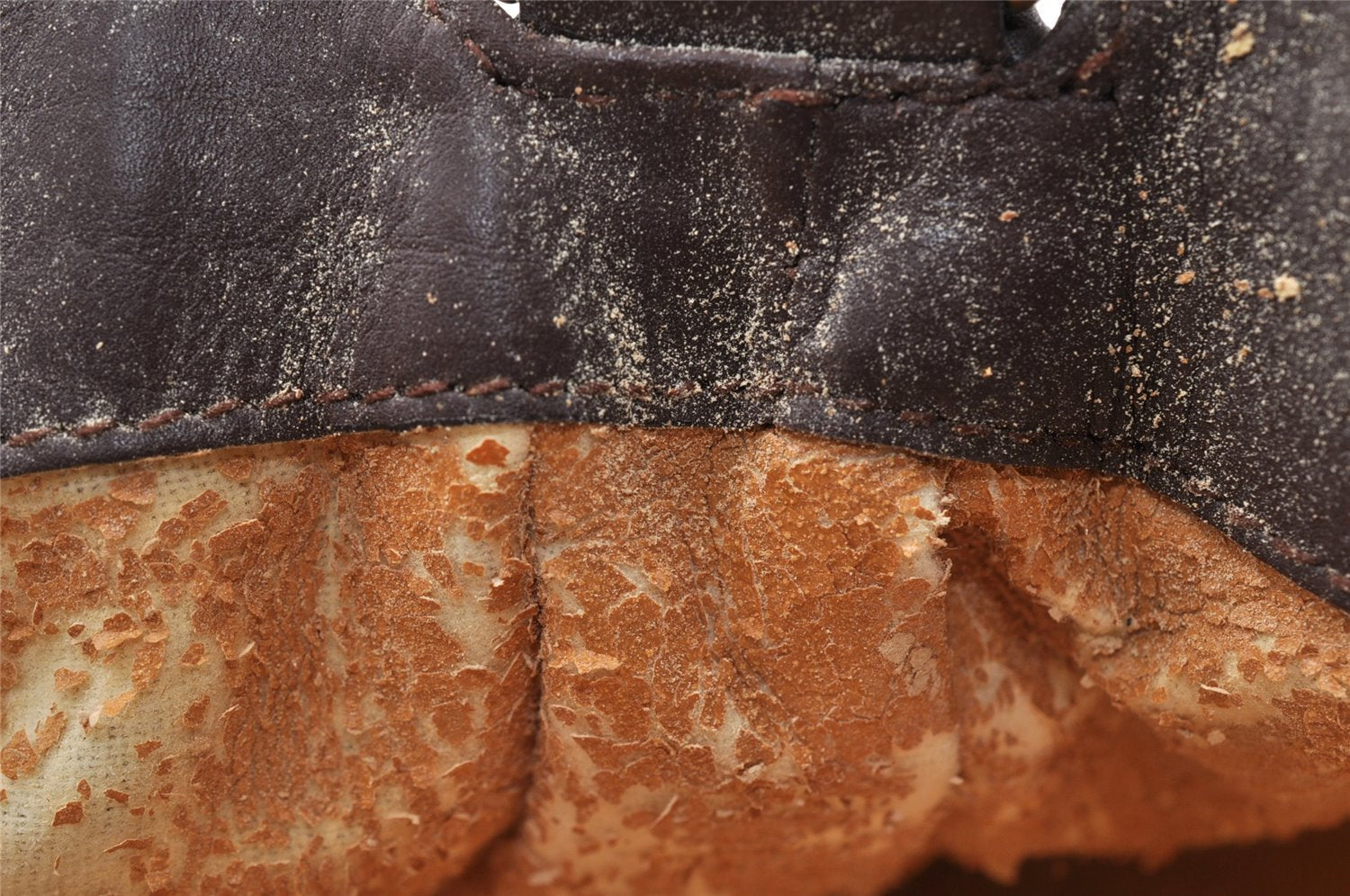 Authentic GUCCI Bamboo 2way Hand Shoulder Bag Suede Leather Brown Junk 7412I