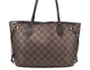 Authentic Louis Vuitton Damier Neverfull PM Shoulder Tote Bag N51109 LV 7412K