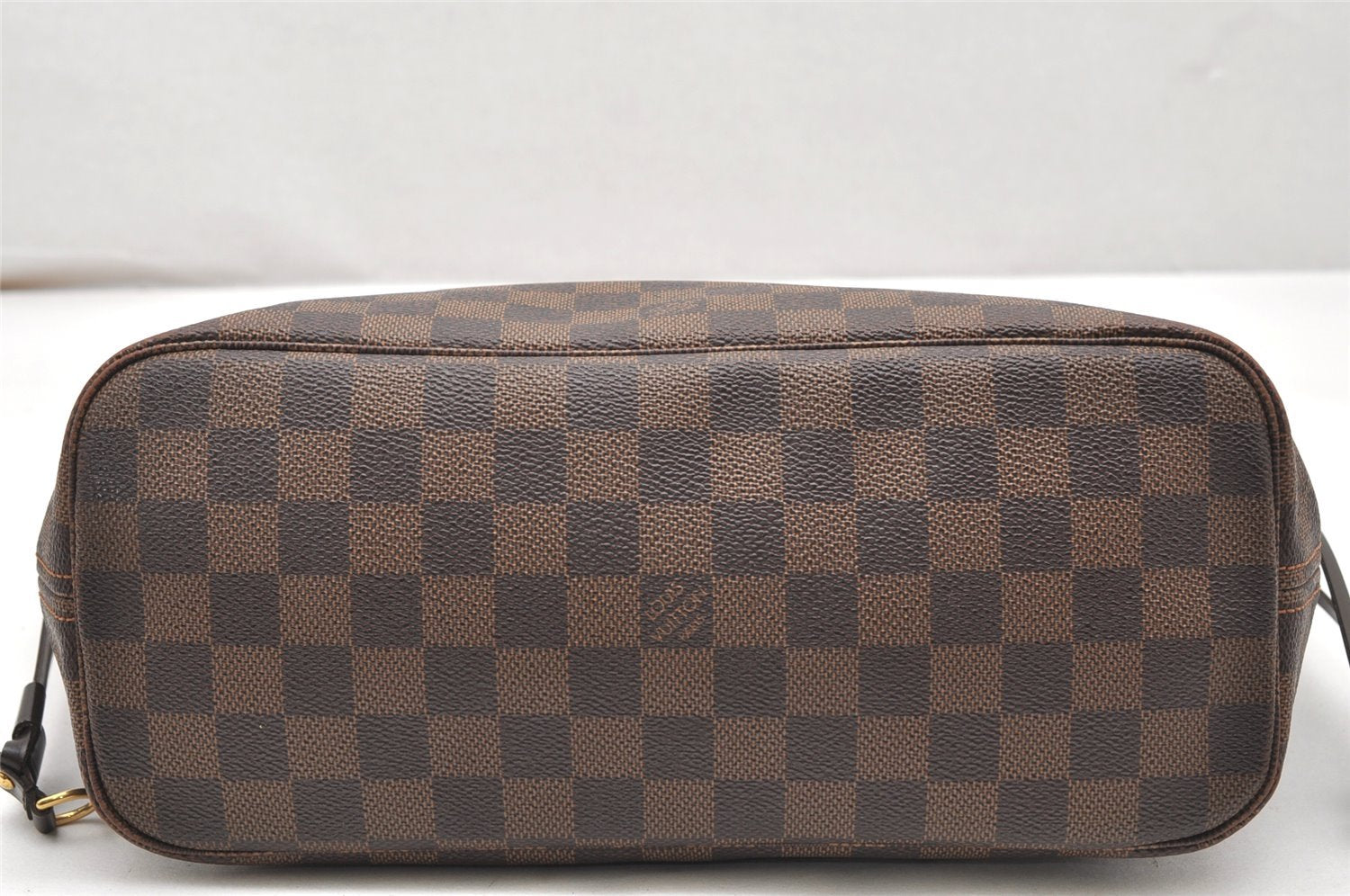 Authentic Louis Vuitton Damier Neverfull PM Shoulder Tote Bag N51109 LV 7412K