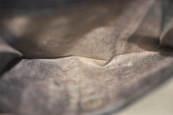 Authentic GUCCI Web Sherry Line Bifold Wallet Purse Leather Black 2Set 7413I