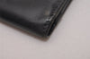 Authentic GUCCI Web Sherry Line Bifold Wallet Purse Leather Black 2Set 7413I