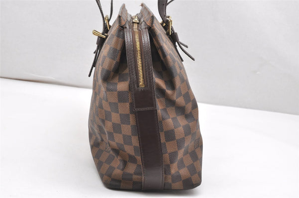 Authentic Louis Vuitton Damier Chelsea Shoulder Tote Bag N51119 LV 7413K