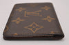 Authentic Louis Vuitton Monogram Pochette Cartes Visite M56362 Card Case 7414I