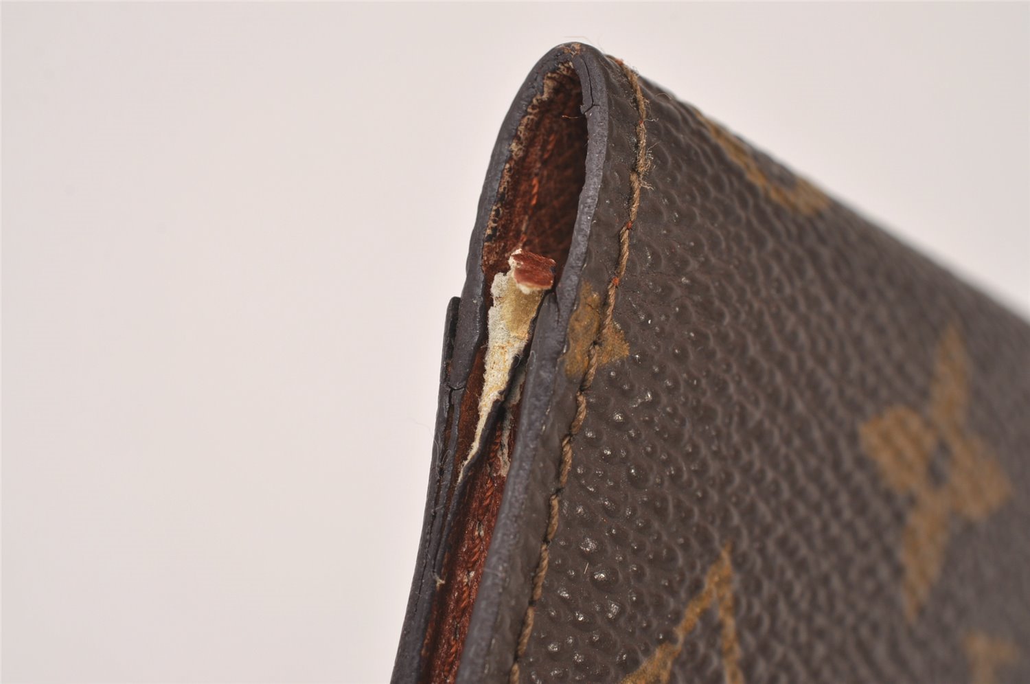 Authentic Louis Vuitton Monogram Pochette Cartes Visite M56362 Card Case 7414I