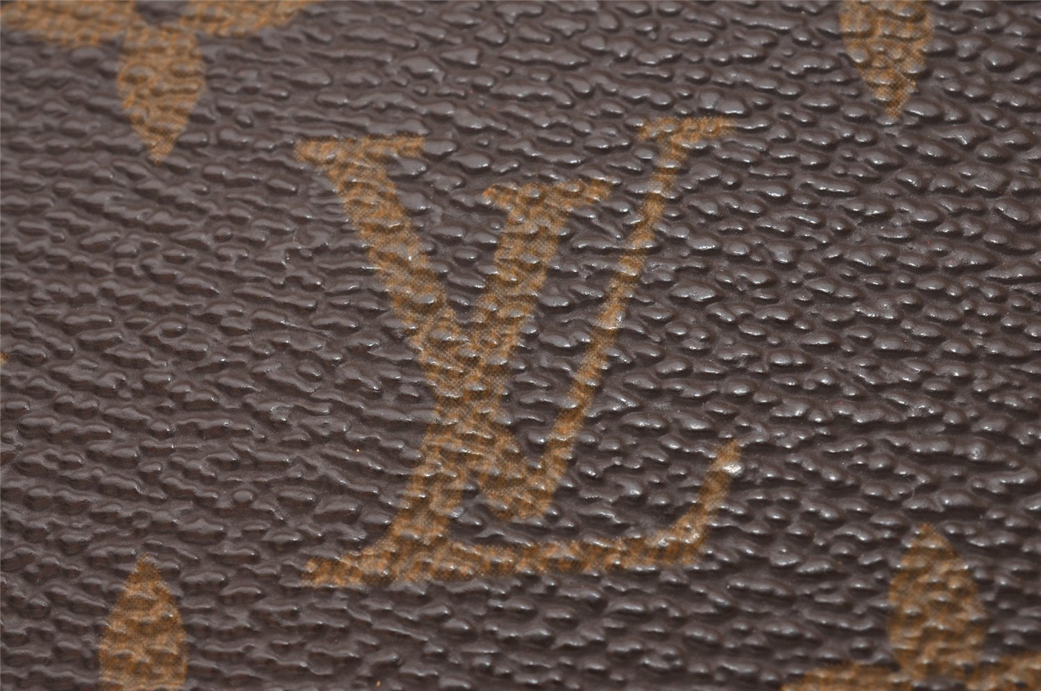 Authentic Louis Vuitton Monogram Pochette Cartes Visite M56362 Card Case 7414I