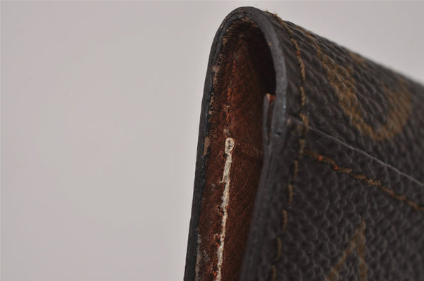 Authentic Louis Vuitton Monogram Pochette Cartes Visite M56362 Card Case 7414I