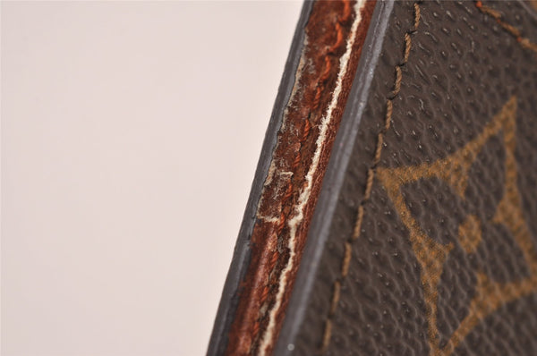 Authentic Louis Vuitton Monogram Pochette Cartes Visite M56362 Card Case 7414I
