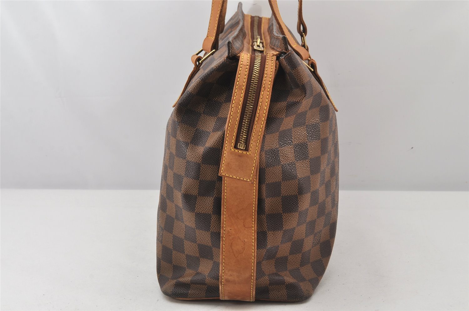 Authentic Louis Vuitton Damier Columbine 100 ANS Shoulder Bag N99037 LV 7414K