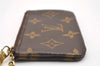 Authentic Louis Vuitton Monogram Pochette Cles Coin Purse Case M62650 LV 7417I