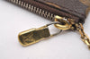 Authentic Louis Vuitton Monogram Pochette Cles Coin Purse Case M62650 LV 7417I