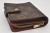 Authentic Louis Vuitton Monogram Compact Zip Bifold Wallet Purse M61667 LV 7417K