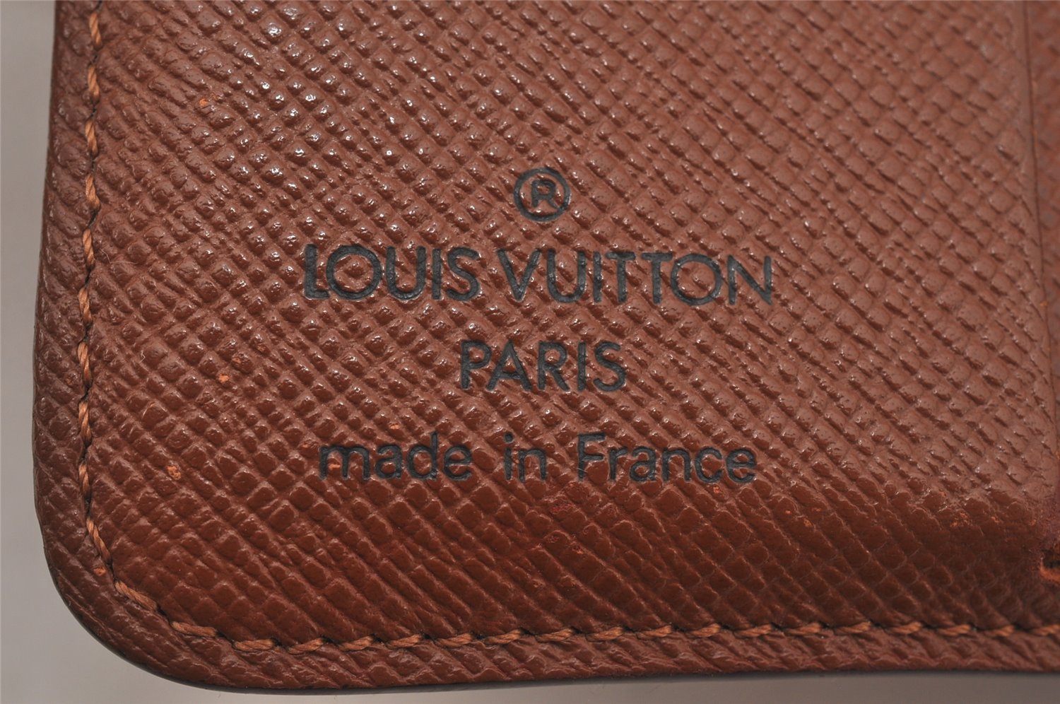 Authentic Louis Vuitton Monogram Compact Zip Bifold Wallet Purse M61667 LV 7417K