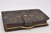 Auth Louis Vuitton Monogram Porte Monnaie Billets Viennois M61663 Wallet 7418K