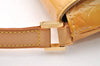 Auth Louis Vuitton Vernis Thompson Street Shoulder Bag Yellow M91008 LV 7419I