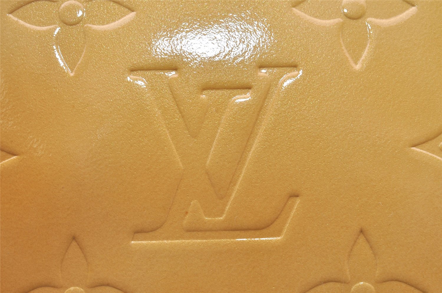 Auth Louis Vuitton Vernis Thompson Street Shoulder Bag Yellow M91008 LV 7419I