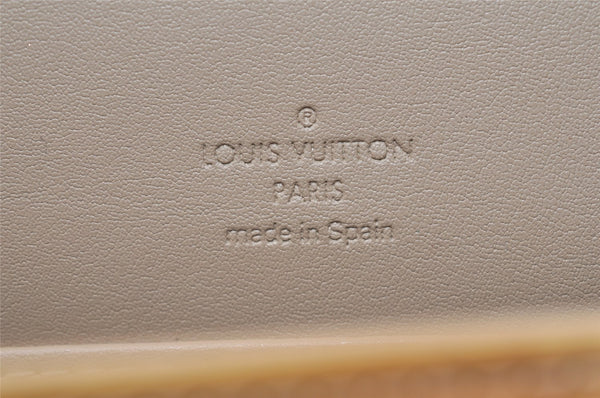 Auth Louis Vuitton Vernis Thompson Street Shoulder Bag Yellow M91008 LV 7419I