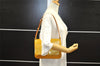 Auth Louis Vuitton Vernis Thompson Street Shoulder Bag Yellow M91008 LV 7419I