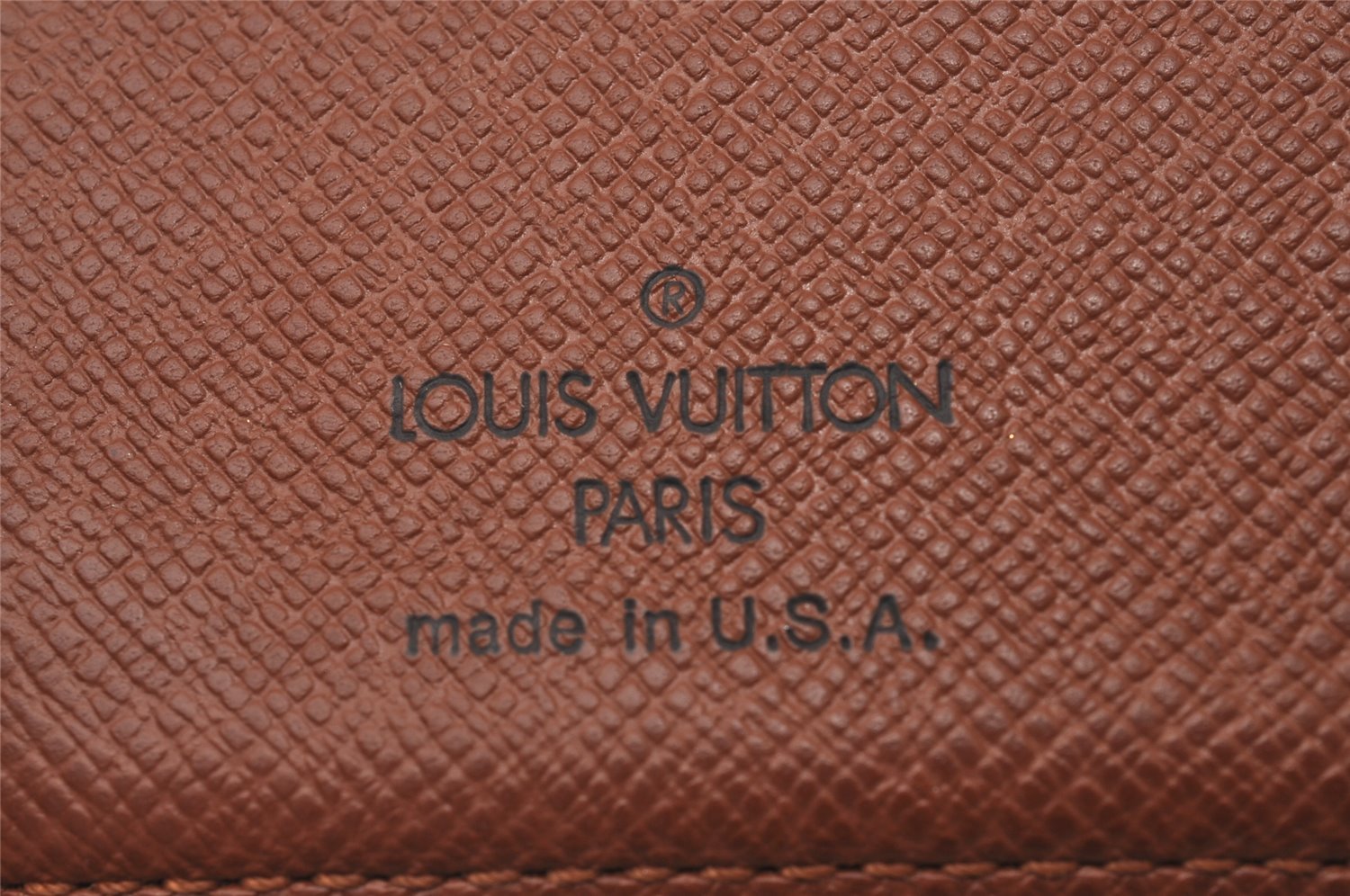 Authentic Louis Vuitton Monogram Agenda PM Notebook Cover R20005 LV 7420I