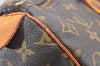 Authentic Louis Vuitton Monogram Speedy 35 Hand Boston Bag M41524 LV 7420K