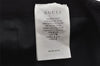 Authentic GUCCI Web Sherry Line Cap GG Canvas Leather Size L Black 7422J