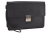 Authentic Louis Vuitton Taiga Selenga Clutch Hand Bag Black M30782 LV 7423I