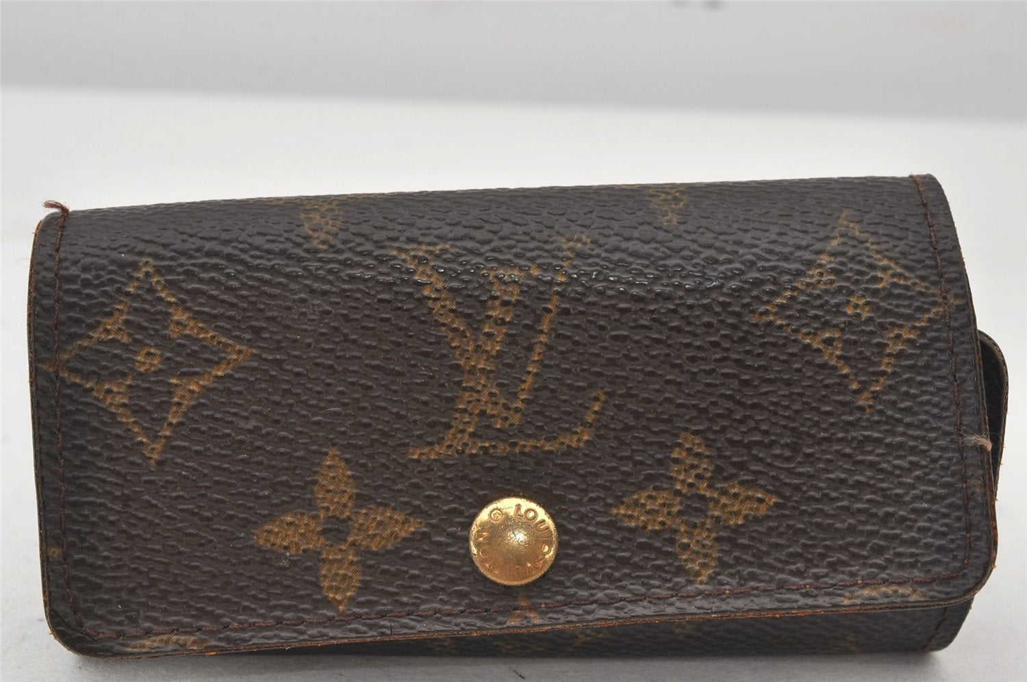 Authentic Louis Vuitton Monogram Multicles 4 Four Hooks Key Case M62631 LV 7424K