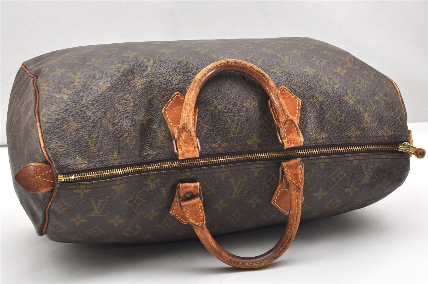 Authentic Louis Vuitton Monogram Speedy 40 Hand Boston Bag Old Model LV 7425K