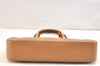 Authentic GUCCI Vintage Sherry Line Shoulder Tote Bag Leather 73983 Beige 7426K