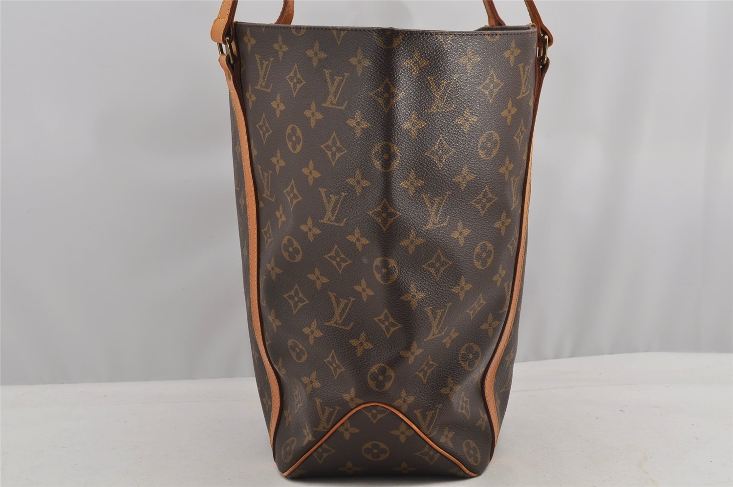Authentic Louis Vuitton Monogram Sac Shopping PM Tote Bag M51108 LV 7427I
