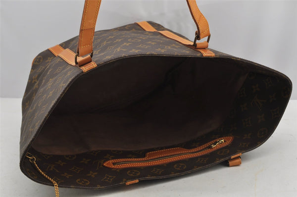 Authentic Louis Vuitton Monogram Sac Shopping PM Tote Bag M51108 LV 7427I