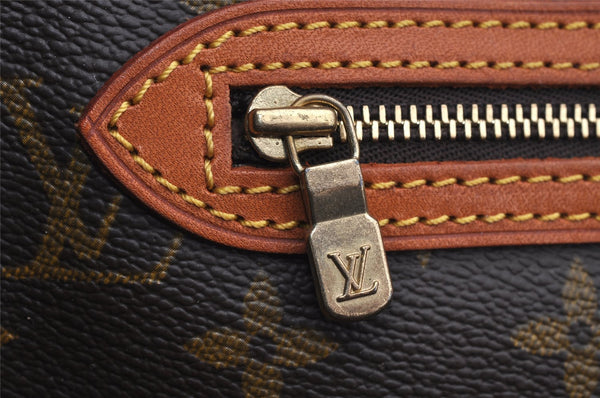 Authentic Louis Vuitton Monogram Sac Shopping PM Tote Bag M51108 LV 7427I