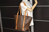 Authentic Louis Vuitton Monogram Sac Shopping PM Tote Bag M51108 LV 7427I