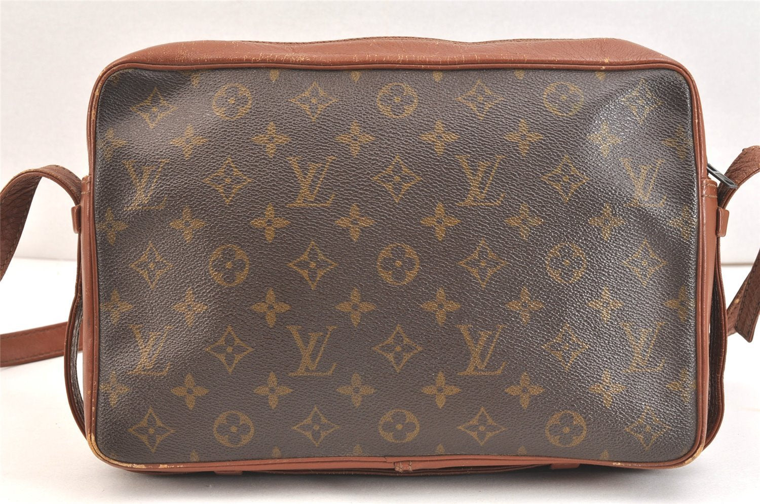 Authentic Louis Vuitton Monogram Sac Bandouliere 30 Shoulder Bag Old Model 7427K