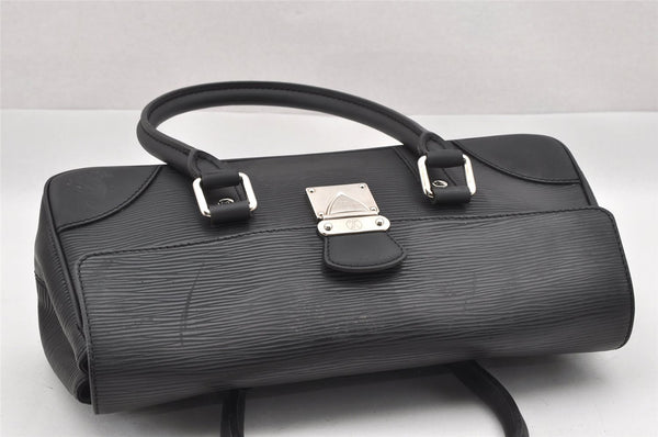 Authentic Louis Vuitton Epi Segur PM Hand Bag Black M58822 LV 7428I